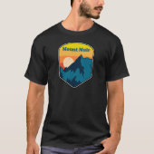 Mount Muir California Sunrise T-Shirt (Vorderseite)