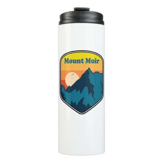 Mount Muir California Sunrise Thermosbecher (Vorderseite)