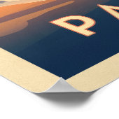 Mount Nanga Parbat V02 Poster (Ecke)