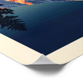 Mount Nanga Parbat V04 Poster (Ecke)