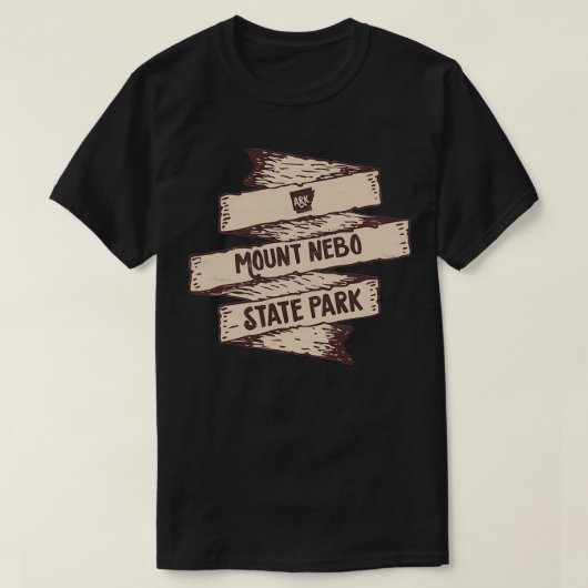 Mount Nebo Staat Park Arkansas Staat Park AR Wildl T-Shirt (Design vorne)