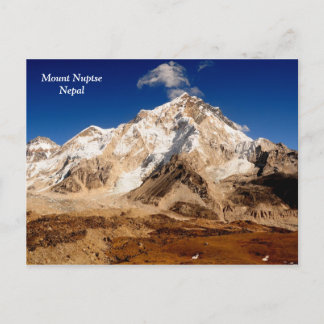 Mount Nuptse Postkarte