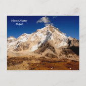Mount Nuptse Postkarte (Vorderseite)