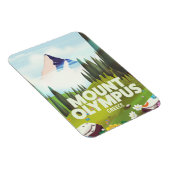 Mount Olympus Griechenland Magnet (Rechte Seite)