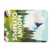 Mount Olympus Griechenland Magnet (Horizontal)