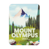 Mount Olympus Griechenland Magnet (Vertikal)
