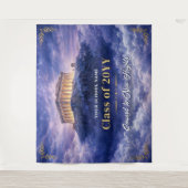 Mount Olympus Klasse Abschlussbanner, Benutzerdefi Wandteppich (Vorderseite)