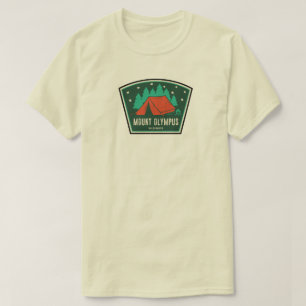 Mount Olympus Wilderness Utah Camping T-Shirt