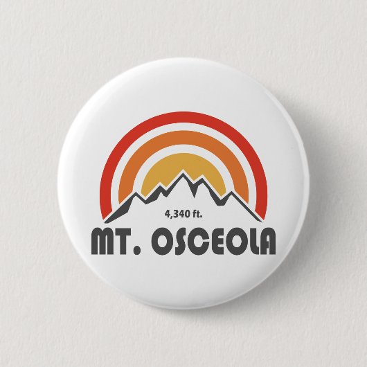 Mount Osceola New Hampshire Button (Vorderseite)