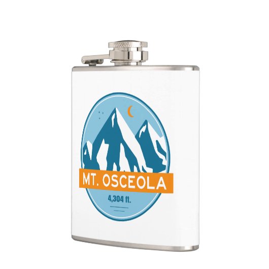 Mount Osceola New Hampshire Stars Moon Flachmann (Links)