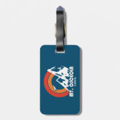 Mount Osceola New Hampshire Sun Eagle Gepäckanhänger (Rückseite vertikal)