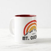 Mount Osceola New Hampshire Zweifarbige Tasse (Vorderseite Links)