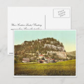 Mount Oybin, Zittau, Sachsen, Deutschland prachtvo Postkarte (Vorne/Hinten)