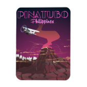 Mount Pinatubo, Philippinen Magnet (Vertikal)