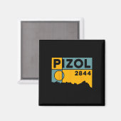 Mount Pizol Fünf-Seen-Wanderung Mountainbiken Wand Magnet (Vorderseite/Rückseite)