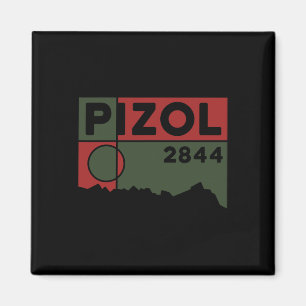 Mount Pizol Fünf-Seen-Wanderung Mountainbiken Wand Magnet