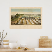 Mount Pleasant Hospitals in Washington, DC 1862 Poster (Küche)