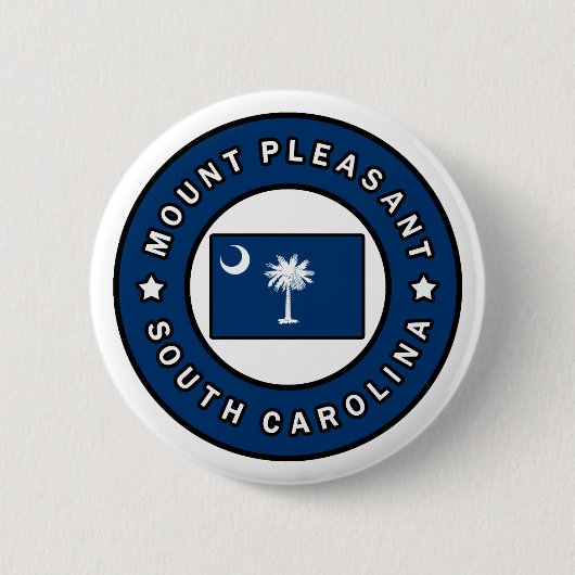 Mount Pleasant South Carolina Button (Vorderseite)