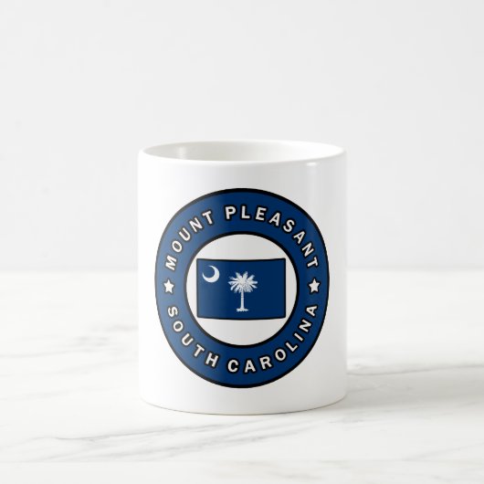 Mount Pleasant South Carolina Kaffeetasse (Mittel)