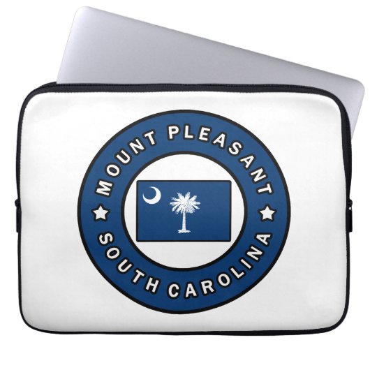 Mount Pleasant South Carolina Laptopschutzhülle (Vorderseite)