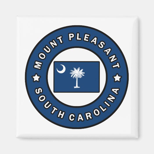 Mount Pleasant South Carolina Magnet (Vorne)