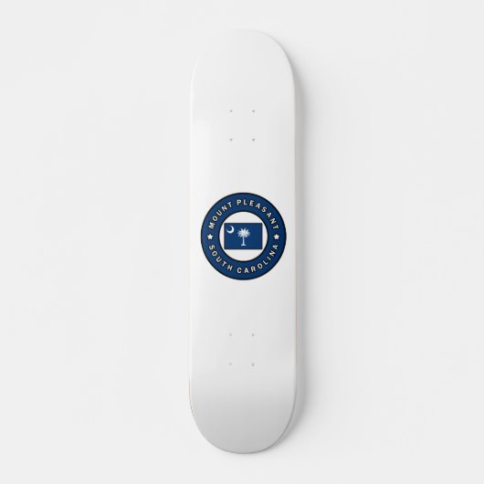 Mount Pleasant South Carolina Skateboard (Vorne)