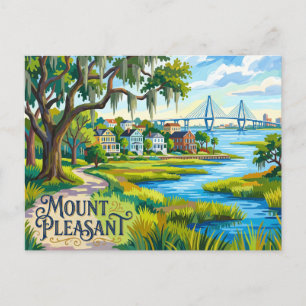 Mount Pleasant USA Postkarte