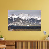 Mount Princeton Leinwanddruck (Insitu (Wohnzimmer))