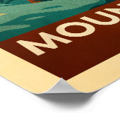 Mount Puncak Jaya Indonesia V02 Poster (Ecke)