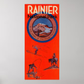 Mount Rainier Advertising Poster (Vorne)