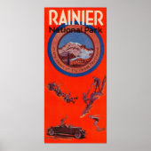 Mount Rainier Advertising Poster 2 (Vorne)