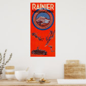 Mount Rainier Advertising Poster 2 (Küche)