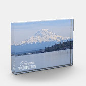 Mount Rainier and Puget Sound, Tacoma, Washington Fotoblock (Links)