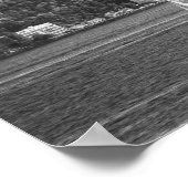 Mount Rainier aus Puget Sound, Seattle Washington Poster (Ecke)