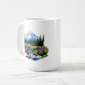 Mount Rainier Coffee Tasse (Vorderseite Links)