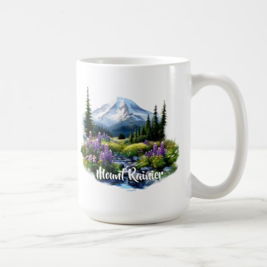 Mount Rainier Coffee Tasse (Rechts)