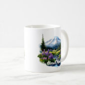 Mount Rainier Coffee Tasse (VorderseiteRechts)