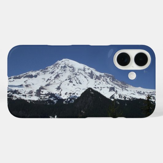 Mount Rainier Foto iPhone Case (Rückseite (Horizontal))