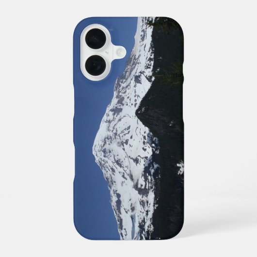 Mount Rainier Foto iPhone Case 16 Hülle (Rückseite)