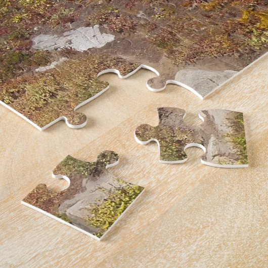 Mount Rainier Herbstfarbenlandschaft Puzzle (Seite)