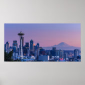 Mount Rainier in the background. Poster (Vorne)