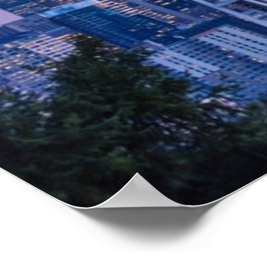 Mount Rainier in the background. Poster (Ecke)