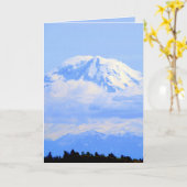 Mount Rainier Karte (Gelbe Blume)