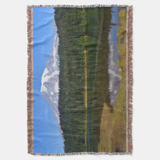 Mount Rainier Lake Reflection Landschaft Decke (Vorderseite Vertikal)