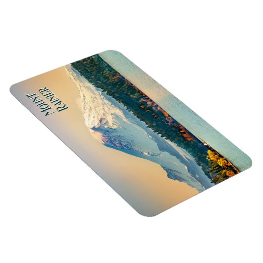 Mount Rainier Lake Washington Pacific Nordwest Magnet (Rechte Seite)