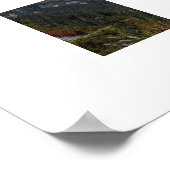 Mount Rainier Landschaft im Tal Poster (Ecke)