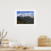 Mount Rainier Landschaft im Tal Poster (Küche)