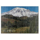 Mount Rainier Landschaftlich Valley Landschaft Schneidebrett (Vorderseite)