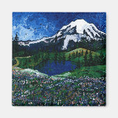 Mount Rainier Magnet (Vorne)