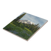 Mount Rainier Morgenlicht Fliese (Seite)